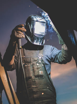 Soudeur, atelier de soudure à La Tuque