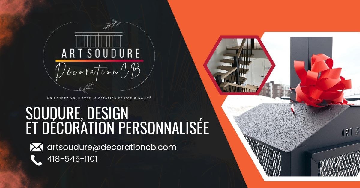 Bannière Art Soudure Décoration CB